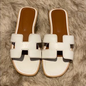 H summer sandals *not Hermès 6 / 36 white